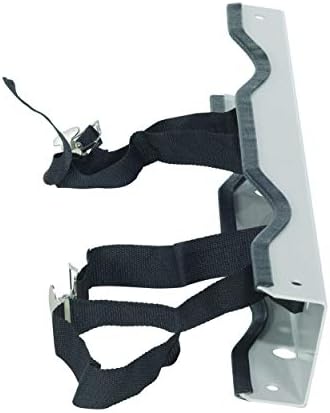Vestil CB-W-2S Wall Mounted Bracket for 2 Cylinders, Steel,Silver