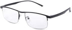 MIRYEA Photochromic Progressive Multifocus Reading Glasses Anti UV Sun Readers Blue Light Blocking Sunglasses for Men Women