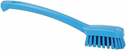 Vikan 30883 Brush,Utility,Medium,10.2",PP/PBT,Blue