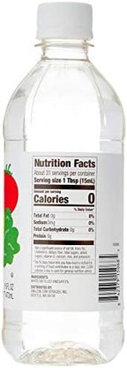 Amazon Saver, Distilled White Vinegar, Great for Cooking and Cleaning, 16 Fl Oz (Pack of 4)