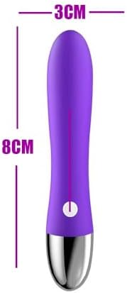Portable Handheld Cordless Electric Massager with 10 Powerful Modes, Quiet and Small Massagers, IPX7 Waterproof 98FL8 (Purple)