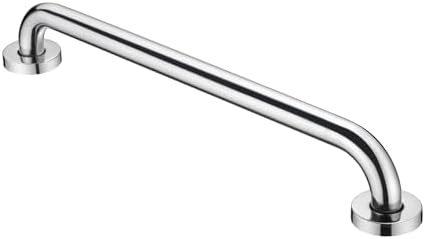 Grab Bar Handle for Bathroom Toilet Bathtubs and Showers (Chrome)