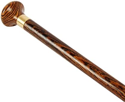 Wood Walking Cane for Men & Women,Fashionable Walking Stick, Handmade Wooden Cane，Retro Cane,Wood Carved Crutch,for Fathers Mothers (Size : 85cm/33in-92cm/36in)