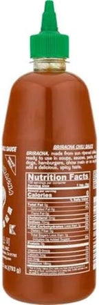 Sriracha Hot Chili Sauce, 28 oz (Pack of 2) | Authentic Spicy Sauce for Dipping, Noodles, Stir-Fries & Marinades
