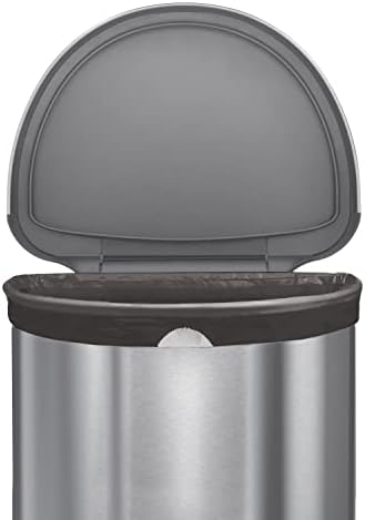 simplehuman Code J 100 Count Odorsorb Custom Fit Liners, Drawstring Odor Absorbing Trash Bags, One-by-One Mess-Free Dispense, Extra Thick & Double Seamed, 50% PCR Plastic, 30-45 Liter / 8-12 Gallon