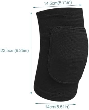 2pcs Knee Pads for Garden Volleyball Knee Pads for Dancers with 1pc Wrist Support Brace Riding Kneepads Outdoor Sports Kneeling Pad for Women Men(SIZE:L)