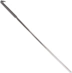Rehabilitation Advantage Gray Plastic Grip Stainless-Steel Shoehorn, 24 Inch