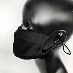 CH.yishi 100% Mulberry Silk Face Mask Covering Men & Women Reusable with Ear loops Nose Wire Filter