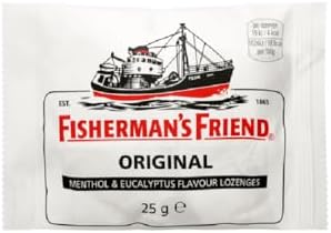 Fisherman's Friend Lozenges - Original Extra Strong - 20 Lozenges each (Pack of 24)