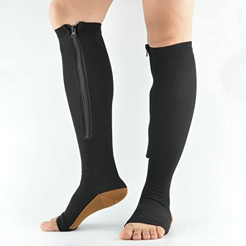 Compression Socks Open Toe Stockings