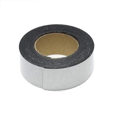 2Pack ShareGoo 20mm x 2m Heat-Resistant Double Sided Tape Receiver Servo Fixing Tape for RC Cars Buggy Truck Quadcopters,Black