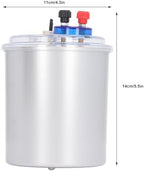 Electric Calorimeter, Accurate Measurement with Double Wall Design Large Capacity for High School Experiment Equipment