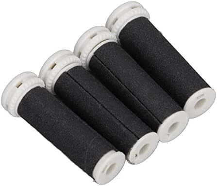 Pedicure Rollers Replacement Coarse, 4PCS Replacement Roller Refills Heads Electric Foot File Grinding Tool Replacement Head for Feet Pedicure Tool