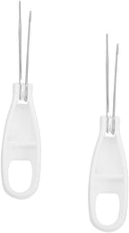 Veemoon 2pcs Button Hook and Zipper Puller Dressing Aid Tool, Simple Button Assist and Zipper Pulling Helper for Elderly and Arthritis Patients, Clothes Wearing Assistance