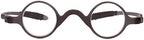 Agstum TR90 Small round eyeglasses retro Reading Glasses Readers 32-30-135 (Grey, +2.00)