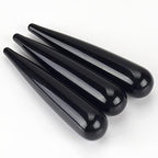 Crystal Yoni Wands Sticks Black Obsidian Massage Tool Crystal Stone Women Gift