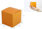 Oletx 24 Pcs Colorful Paper Gift Boxes, Small Candy Boxes Bulk, 3x3x3 inch Gift Box with Lids, Goodie Treat Boxes for Party Favors, Birthday Gifts, Wedding Gifts