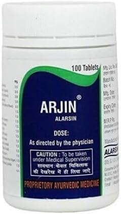 (Pack of 2) Alarsin Arjin (100 Tablets Each) - by pharmacylife