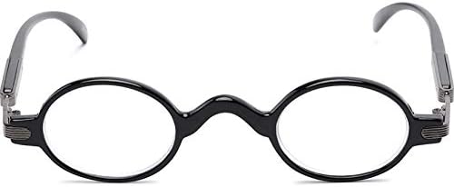 The Potter Unisex Circle Readers, Metal Round Vintage Reading Glasses, Cheaters for Men and Women