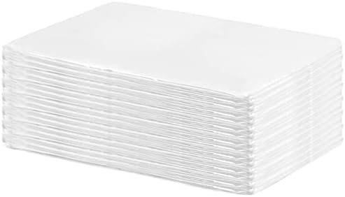 Okllen 100 Pack Disposable Plastic Sheeting for Body Wrap, Sauna Bag Liner Used Sized 83"x43", PE Bag Inside a Far Infrared Sauna Blanket for Home Bathtub, SPA, Beauty Salon, Open on the Side