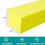 Bed Gap Filler for Twin/Full/Queen/King Mattress, 78'' Extra Long High Density Foam Mattress Extender for Headboard Seams (6''x8''x78'')
