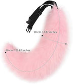 SMILETERNITY Fluffy Faux Fur Wolf Fox Tail Halloween Party Cosplay Costume
