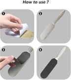 EBANKU Foot Files Refills Foot File, Reusable Stainless Steel Cracked Skin Corns Callus Remover, Feet Rasp Pedicure Sandpapers Replacement Pads Easy Feet Scrubber for Bath Pedicure Salon,100pcs