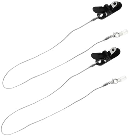 6pcs Hearing Aid Accessory Portable Lanyard for Binaural Aides Easy to Use Clip