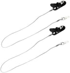 6pcs Hearing Aid Accessory Portable Lanyard for Binaural Aides Easy to Use Clip