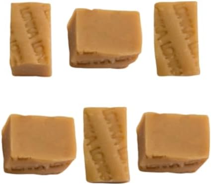 Lonka Salted Caramel Fudge – Swedish Soft Caramel Candy with Sea Salt – Creamy, Buttery & Smooth – Sweet & Salty Treat – Pick & Mix – Sealed Food-Safe Pouch 16 oz - 1 lbs - 454g