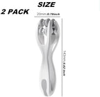 2pcs Finger Massager for Arthritis Finger Arthritis Pain Relief Manual Massage Tools Hand Massage Roller Thumb Massager for Woman Mothers Day Gift Palm Foot Acupressure Tool Grey