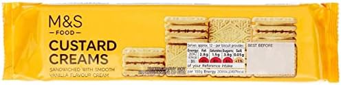 M & S Custard Creams 150g - Pack of 6
