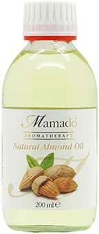 MAMADO Natural Almond Oil for Hair and Body 200 ml
