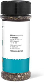 Amazon Grocery, Ground Black Pepper, 3 Oz
