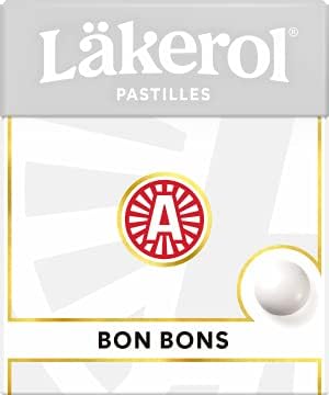 Cloetta Lakerol BonBons Pastilles 48 Boxes of 25g