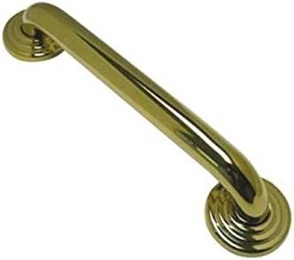 Kingston Brass DR314322 Designer Trimscape Restoration Decor 32-Inch Grab Bar with 1.25-Inch Outer Diameter, Polished Brass