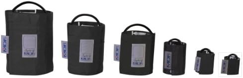 MDF Latex-Free Replacement Blood Pressure Cuff, Single Tube Size: Newborn, Color: Black