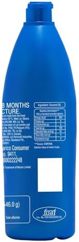 Parachute Coconut Oil| 100% Pure & Natural| Unrefined Coconut Oil| No Chemicals & Preservatives| Fresh Long Lasting Aroma| Untouched By Hands| 18.8 Fl oz | Pack of 2