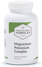 Professional Formulas Magnesium Potassium Complex – Highly Absorbable Magnesium (Malate & Citrate) and Potassium Citrate – Supports Healthy Muscle, Nerve, Heart, and Electrolyte Balance – 90 Capsules