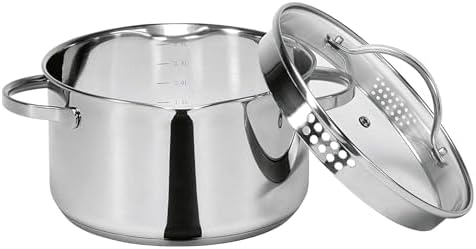 Karl Kruger Stainless Steel Meat Pot with Spout, 3 l