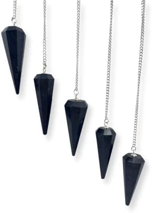 Wholesale Gem Shop Natural Gemstone Crystal Faceted Pendulum