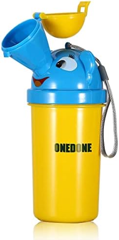 ONEDONE Portable Baby Child Potty Urinal Emergency Toilet for Camping Car Travel and Kid Potty Pee Training (boy)