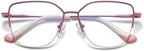 Oversized Anti UV Presbyopic Glasses Computer Readers Designer Reading Glasses Blue Light Blocking Flat Light Mirror