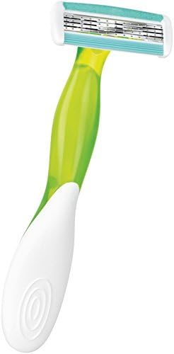 BIC Soleil Bella Colours 4-Blade Lady Razors - Pack of 3 - Spring Mounted Blades with Pivoting Head for Ultra Smooth Shave