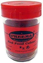 Preema Bright Red Food Colour - 25g