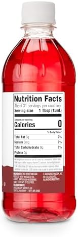 Amazon Grocery, Red Wine Vinegar, 16 Fl Oz (Previously Happy Belly, Packaging May Vary)