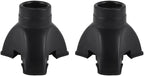 2X Walking Stick End Tripod Cane TIP Self Standing Rubber Non-Slip End Bottom