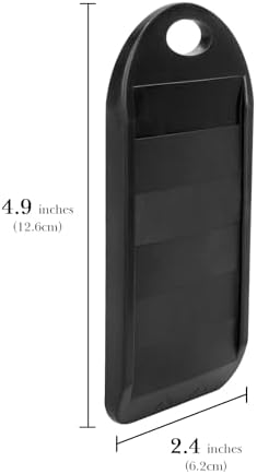 Linkidea Portable Rubber Razor Blade Cleaner Tool for Shaver Maintenance, Prolongs Razor Use Life, Compatible with Gillette Basic 5, Fusion, ProGlide (Black)