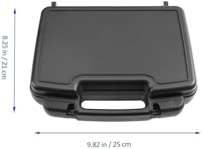 Gatuida Portable Tool Storage Box with Handle, Plastic Multi-function Toolbox 260x180x75mm, Compact Repair Tool Organizer Case for Home and Workshop Use