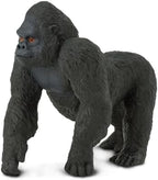 Safari Ltd. Lowland Gorilla Figurine - Lifelike 4.25" Primate Figure - Educational Toy for Boys, Girls, and Kids Ages 3+